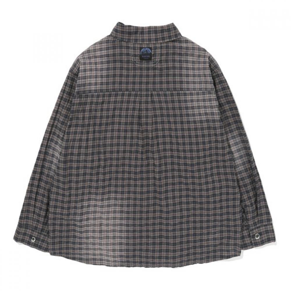 Bluetail Brown Check Shirt Aaa1bl02bn