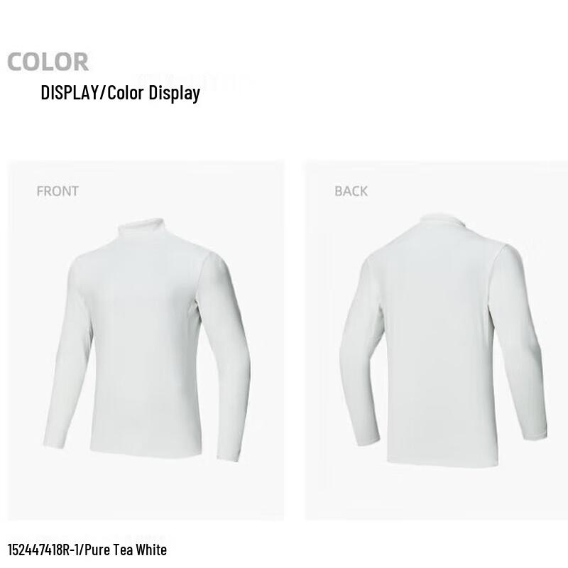 

ANTA Men s Long Sleeve Stand Collar Sports T-Shirt XL