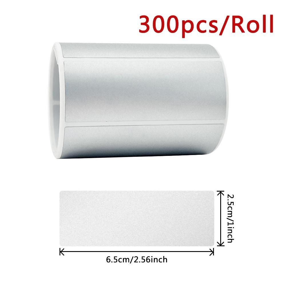300pcs/Roll Self-adhesive Scratch Labels Stickers 2.5cm DIY Scratch Stickers  Party Supplies