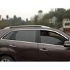 For Kia Sorento L 2009 2010 2011 2012 Car Body Stainless Steel Glass Window Garnish Pillar Middle Strip Trim Frame Lamp Hood