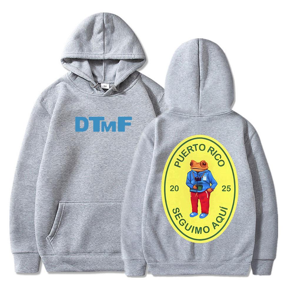 DTMF Debí Tirar Más Fotos 2025 Nové Album Mikiny Bad Bunny Zpěvák Potisk Mikiny Pánské Dámské Oblečení Pulovry Streetwear