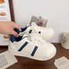 New Student with Skirt Breadboard Shoes Autumn Shell Head White Shoes Women's Casual Sports Shoes
