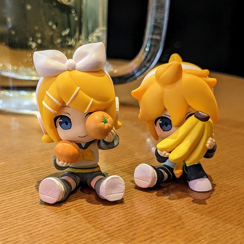 Anime Hatsune Miku Gashapon Toys Hide and Seek Series Cartoon Figures Megurine Kagamine Rin Len Model Ornament Dolls Gifts