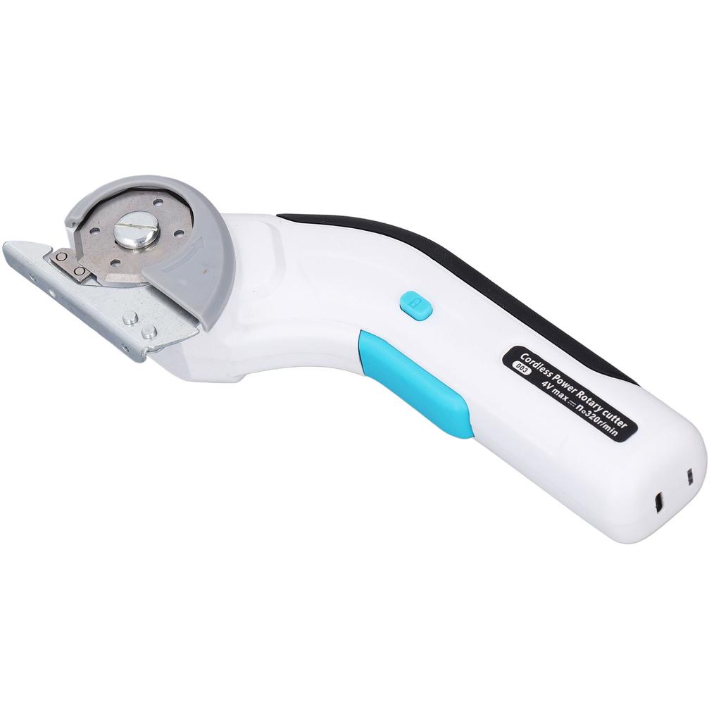 Kabellose elektrische Schere, 320 U/min, wiederaufladbare tragbare Nähschere für Stoff, Fenster, Teppich