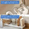 White Dish Drainer, Sponge Holder, Rust-Resistant Kitchen Sponge Holder, Detergent Holder, Storage Holder, Sponge Rack, Detergent Bottle Holder, Light