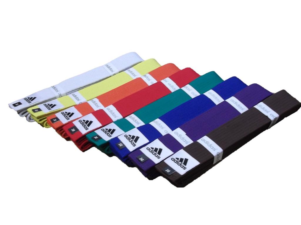 Adidas Colored Belt Size (Club Model) (Orange Belt, 3/240cm)