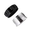 Car Aluminum Weldable Fuel Tank Filler Neck Set Universal Weld-on Fuel Water Inlet Pipe With Radiator Coolant Reservoir Caps 2 P