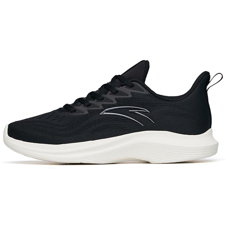 New Anta Running Collection Abrasion Resistant Low top Running Shoes Women's Black 122225571-1