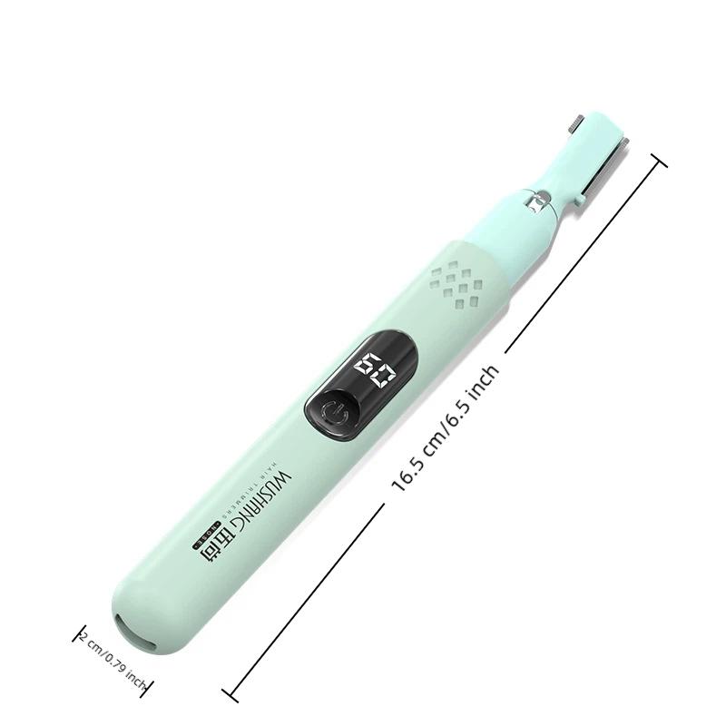 Electric Eyebrow Trimmer Razor Brow Shaping Portable Shaving With Duals Cutter Head Design Washable Hair Trimmer Razor Tools
