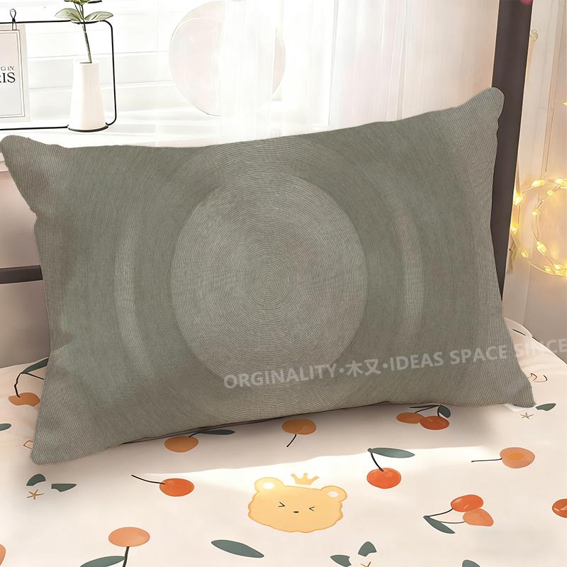 Geometric Circle Pattern Pillowcase Suitable For Sofa Bedroom Car Pillow Cover Cushion Rectangular Back Cushion