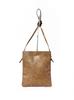 Lafiel Natural Synthetic Leather Folding Shoulder Bag, Large, 003189100 (Beige)