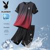 PLAYBOY Men's Summer T-shirt & Shorts Set