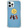 Hippie Moon and Cats Case Compatible with iPhone 13 Pro, Dancing Cats Phone Case for iPhone 13 Pro, Cool TPU Protective Phone Case Cover