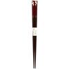 Ishida Japanese Chopsticks, Gold-plated, Lucky Cat Design, Lacquered, Natural Wood, Red, 21cm, 10190