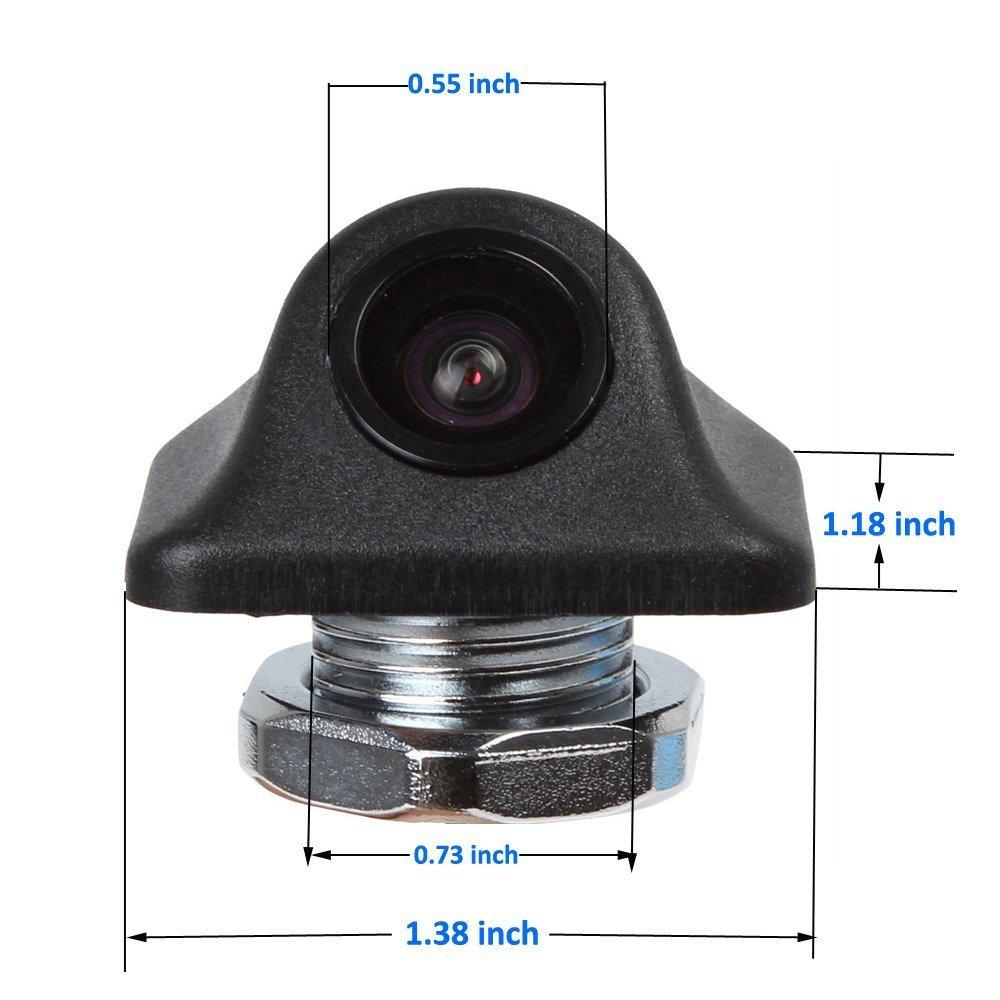 170° Waterproof HD 600TVL Auto Car Rear View Backup Reverse Camera Night