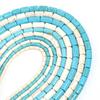 1 Strand Cylindrical Turquoise Beads Natural Stone Beads Tube Shaped Loose Spacer Beads For Jewelry Making DIY Accessories