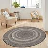 Washable Round Printed Carpet RHM7003