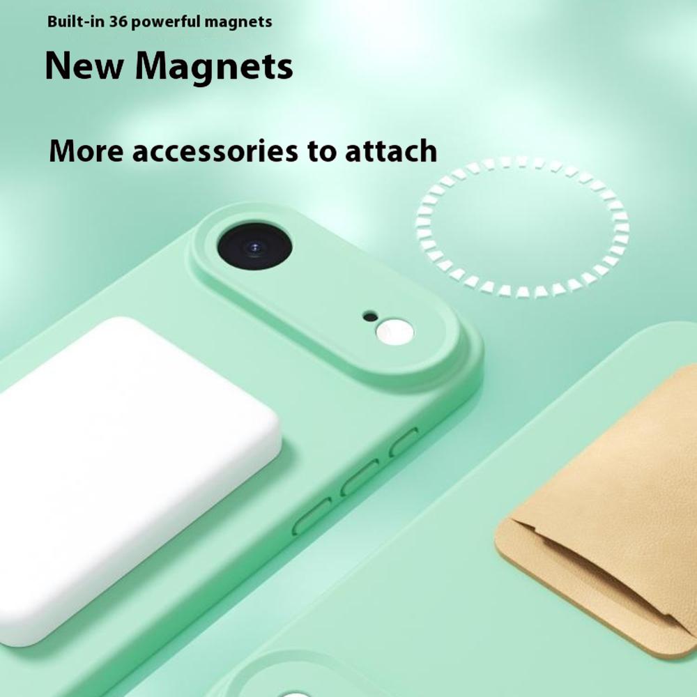 YCADEN For iPhone Air Case Compatible with MagSafe Precise Cutouts TPU Phone Back Cover