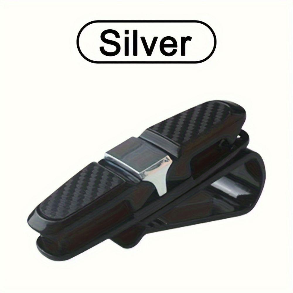 Car Glasses Case Universal Car Sun Visor Glasses Holder Sunglasses Clip Card Ticket Eyeglasses Holder Auto Interior Accessories