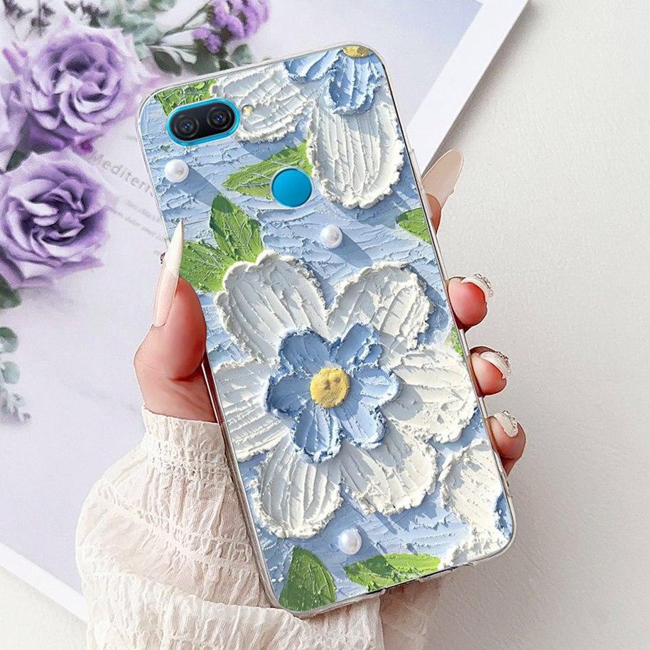 For OPPO A12 A5s AX5s Case New Fashion Butterfly Soft Slim Silicone Phone Back Cover For OPPO A7 AX7 A7N Funda OPPOA5s A 12 Capa