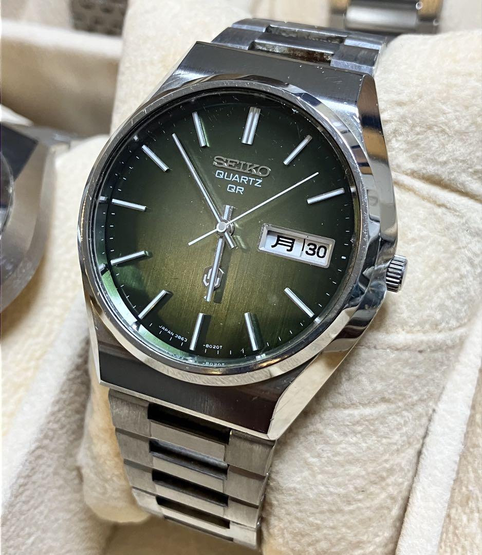 

[Б/У] Рабочие кварцевые часы Seiko QR 3862-8020