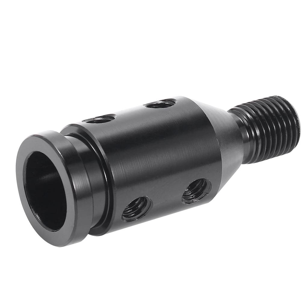 yixue Universal Aluminum Shift Knob Adapter for Screwless Shifter 12X1.25Mm, Car Accessories (Black)