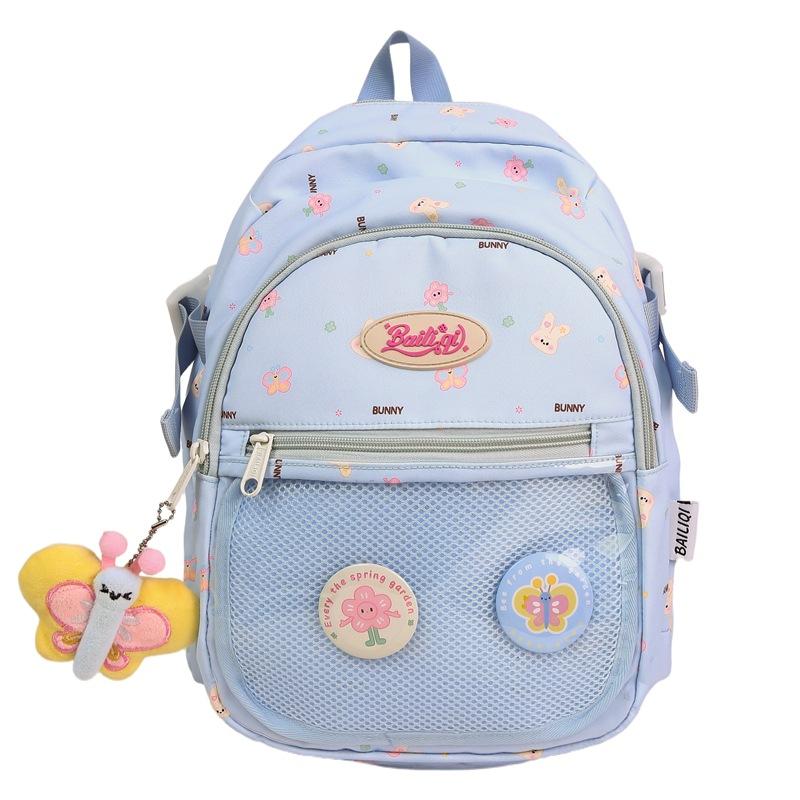 Schoolbag Schoolbag Girls College Students Cute High Value Pain Bag 1011 New High School Students Large Capacity Backpack Backpack