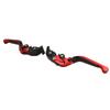 Motorcycle Clutch Brake Lever Aluminum Alloy Adjustable Folding Clutch Levers Replacement for Ducati Streetfighter V2