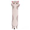 Baby Long Cat Plush Toy Adult Soft Stuffed Kitten Pillow Kids Children Sleeping Pillow Home Decor
