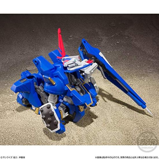 Super Mini Plastic Blue Knight Belzerga Story Candy Trooper Votoms Blue Knight Belzerga Vol.3 (3 Pieces) Toy/Gum (Armored Story)