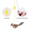 Physical Mechanical Sound Simulation Bird Bite Resistant Cat Toy Elasticity Chirp Igh Chirp Hig J0B3