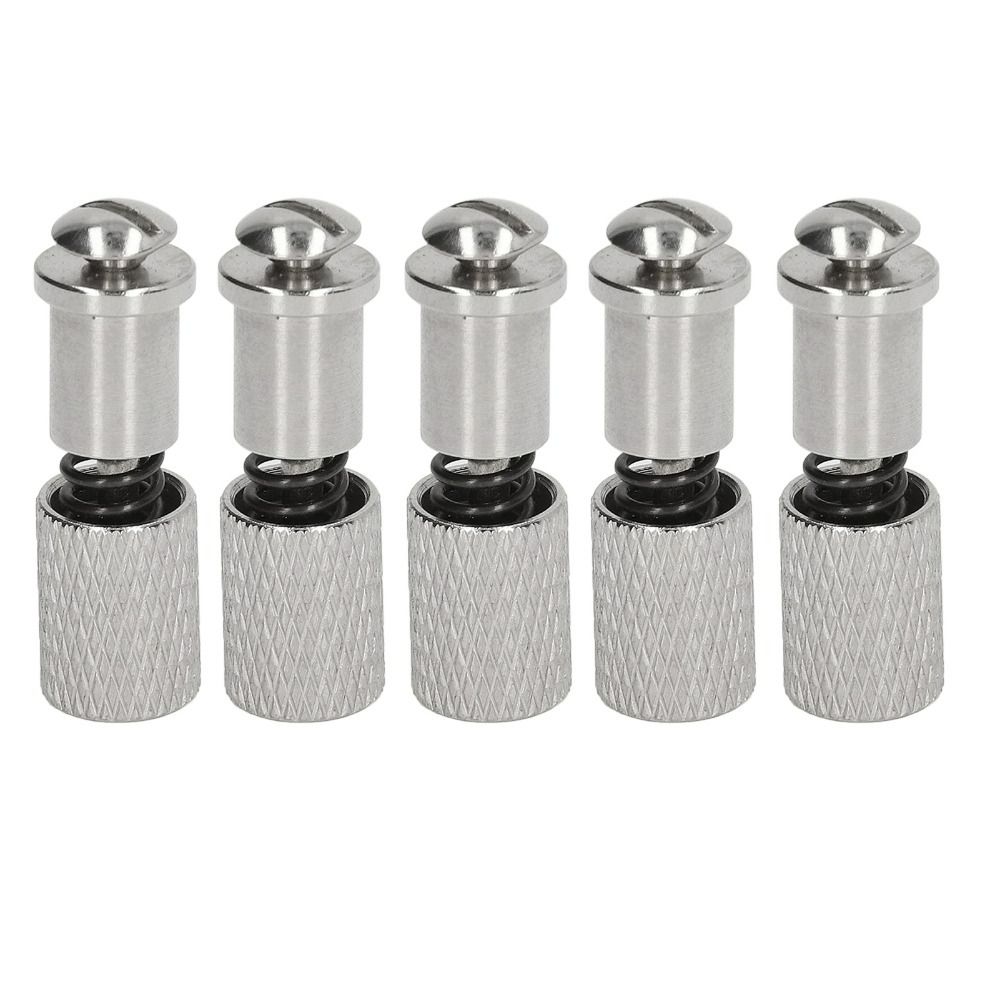 5Pcs Stainless Steel Spring Foot Clamp Strong Durable Presser Foot Change Screws  Sewing Machine