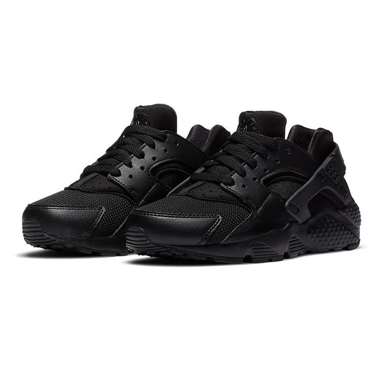 New Nike Air Huarache Run Triple Black 2019 GS 654275-016