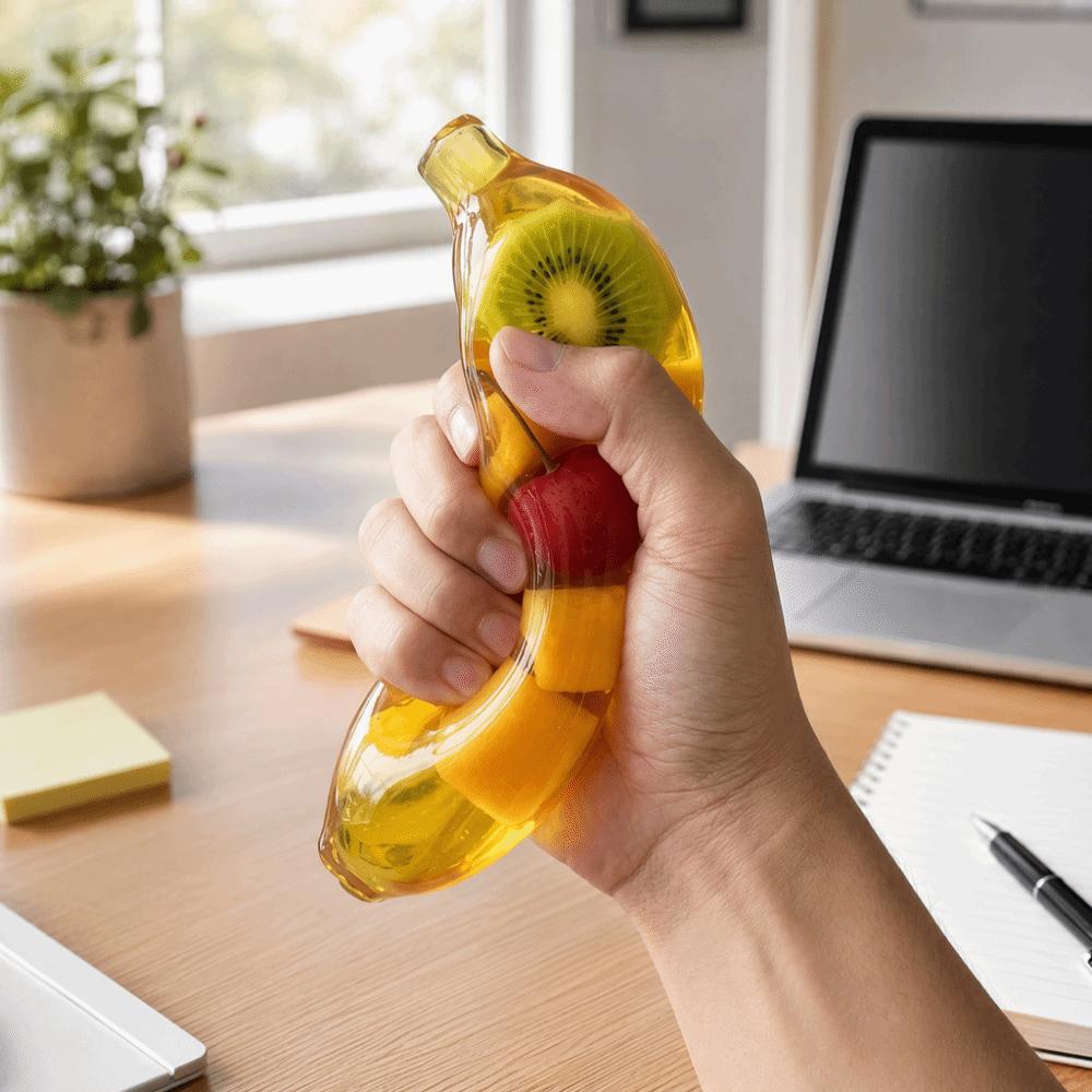 Sensory Simulated Banana Vent Toy Release Hand Slow Rebound Toy Sensory Play