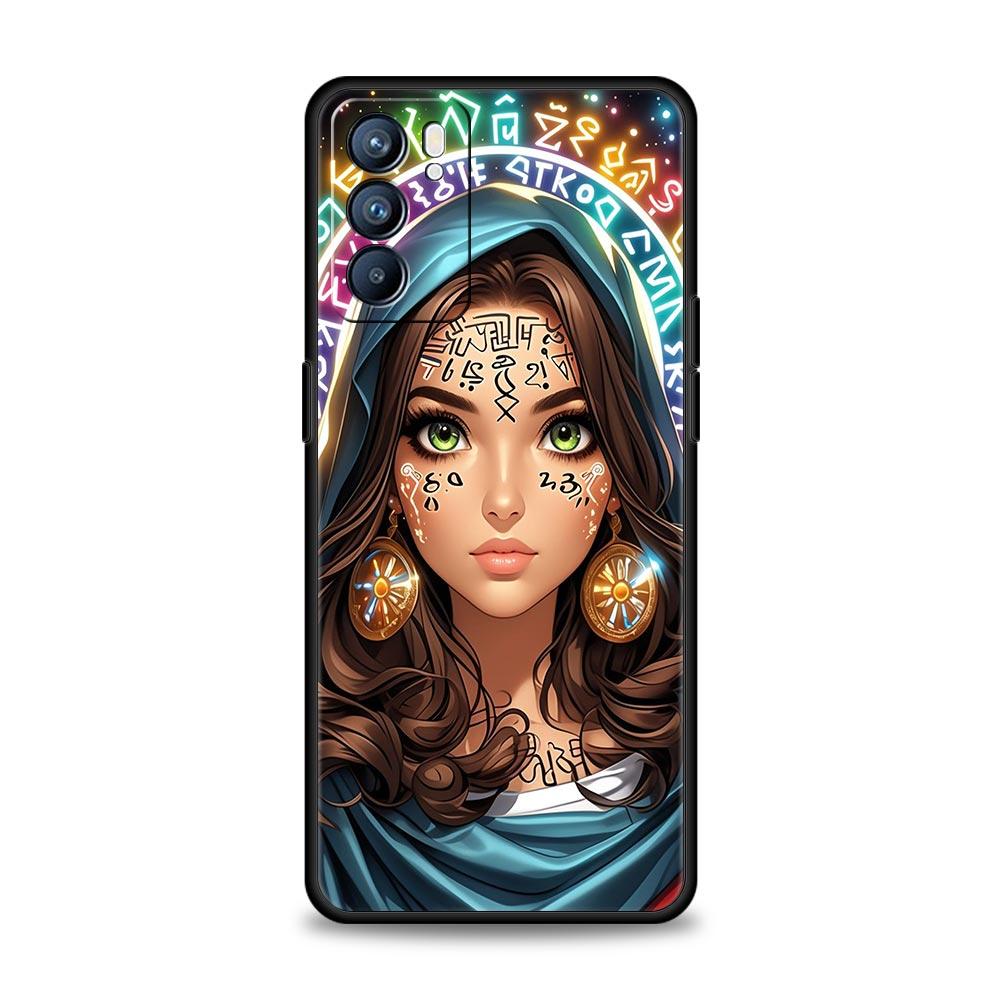 Hot Girls Phone Case For Oppo A17 A31 A54 A57 A78 A79 A98 Find X5 X6 Reno 6 7 8 10 11 12 13 F Pro 5G Soft TPU Cover Fundas Capas