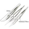 3pcs Ceramic Tip Labor-saving Electronic Soldering Tweezers, Anti-Static Reverse Acid Resistant Precision Chuck Tweezers 2025
