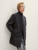 Демисезонная куртка Tom Tailor Denim Mantel Mit Stehkragen (1038861) black grey melange