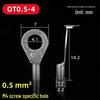 Silver-Plated Brass Terminal Block: Round, U, Y, Fork Type Lug SNB/RNB Open Barrel