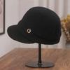 Simple and Elegant Top Hat Women's Autumn and Winter Wool Woolen Letter Cap British Retro Versatile Beret Women's Tide