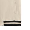 Men Color Block Varsity Bomber Jacket Button-Down Casual Outerwear