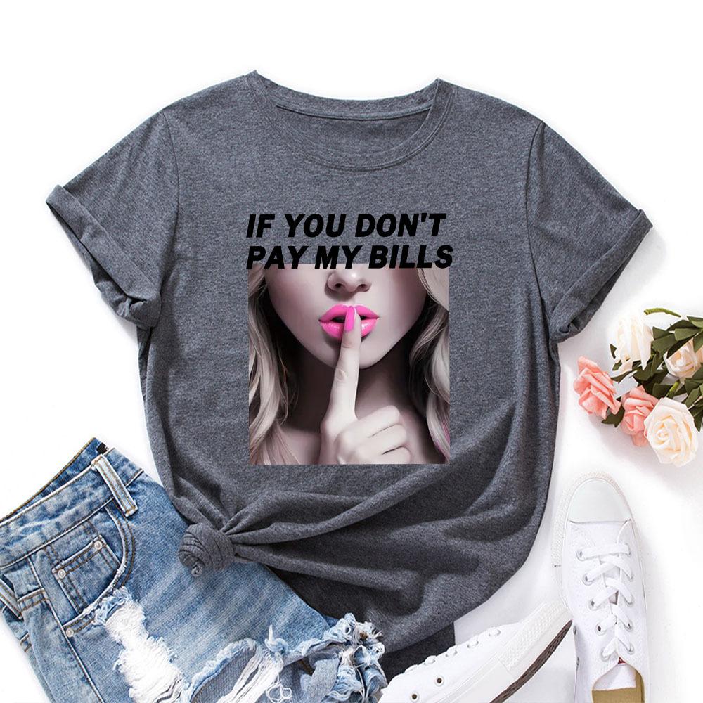 Women Men Cotton T Shirt Round Neck Short Sleeve Tee Fashion Black White Top Comfortable Soft T-Shirts