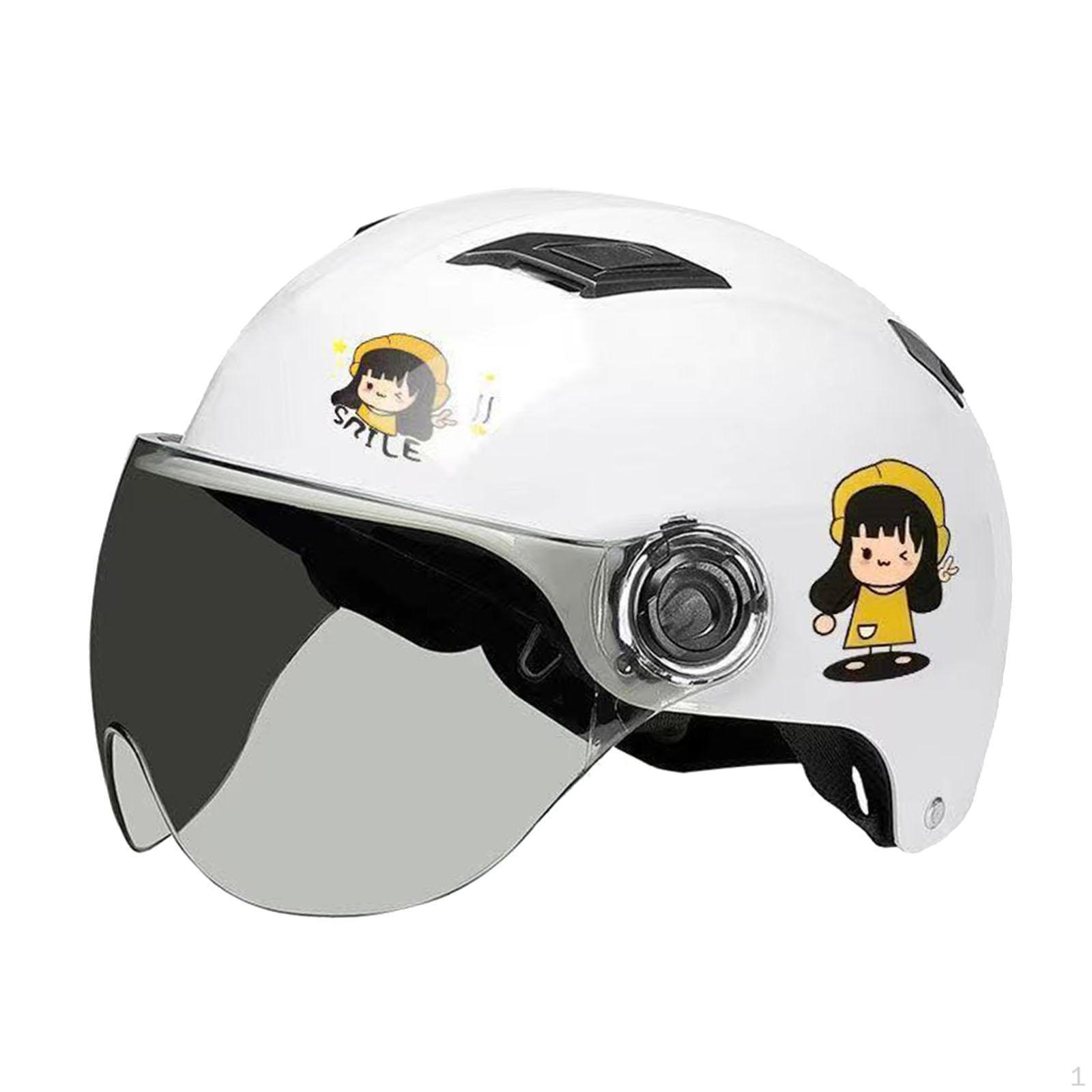

Adjustable Half Helmet for Children Suitable Skateboarding And Cycling білий