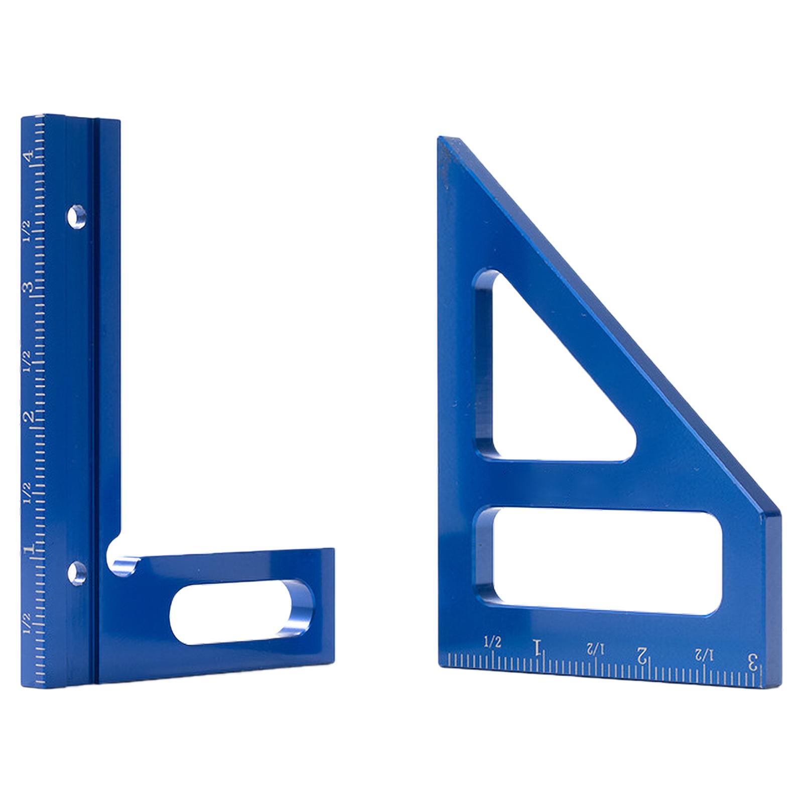 

Measurement Tool Drawing Line Ruler Woodworking Square Protractor Measuring Ruler Aluminum Triangle Ruler 1