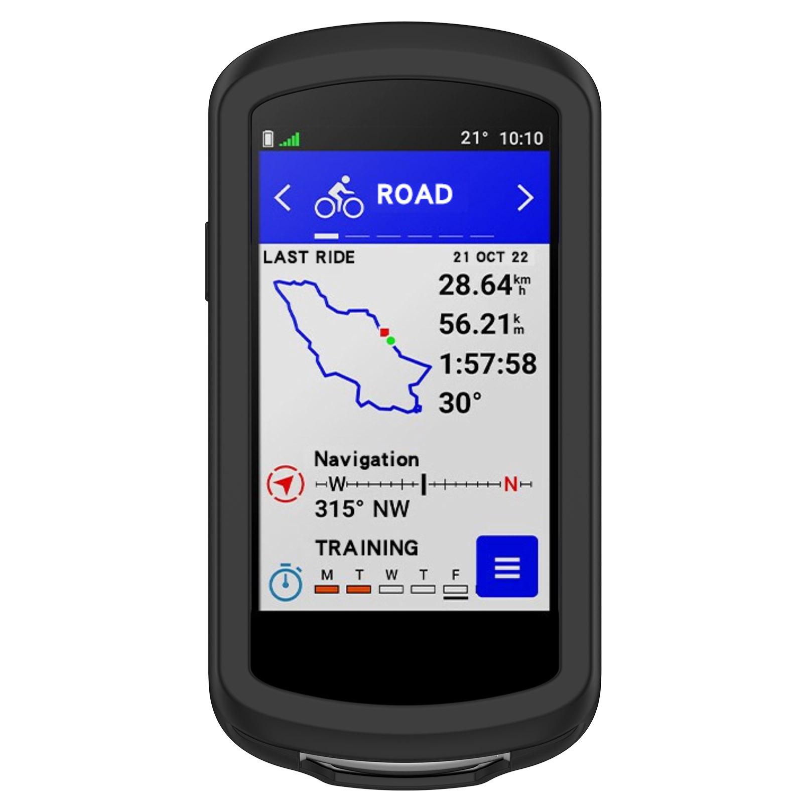 

Для Garmin Edge 1040, стійкий до подряпин, м’який силіконовий чохол для велосипеда, GPS, комп’ютер, захисна кришка Midnight Blue