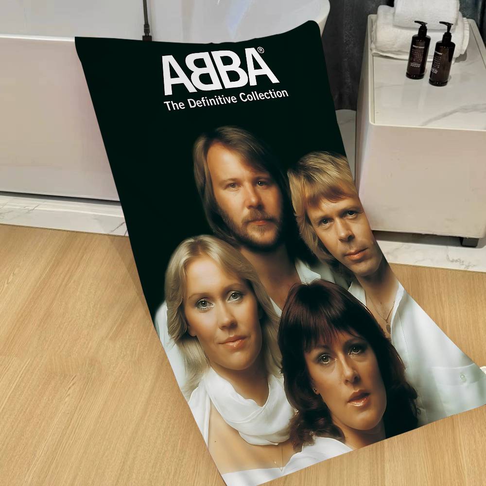 A-Abba-Band Microfiber Beach Towel Absorbent Quick Dry Soft Yoga Swimming Resort Mountain Climbing Towel