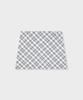 DIMANCHE Check Mini Skirt (Soft Gray)