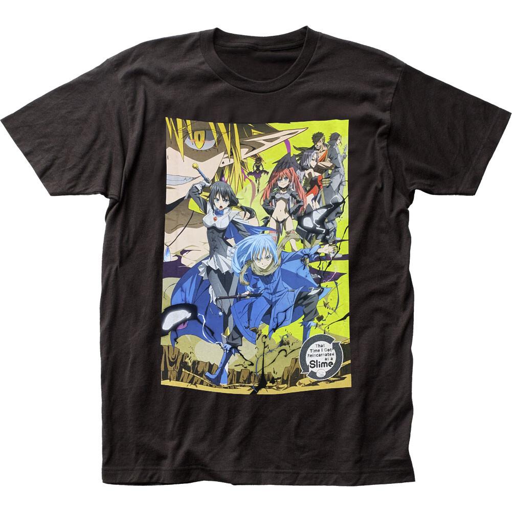 That Time I Got Reincarnated As A Slime Group Anime Adult T-shirt S