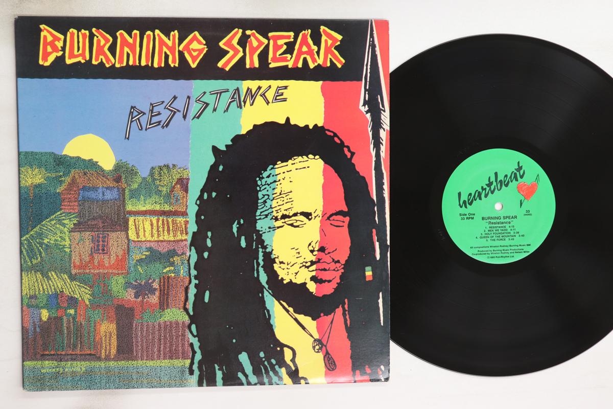 

LP Record BURNING SPEAR - Resistance HB33 HEARTBEAT 1985 US Reggae, Ska & Dub Used