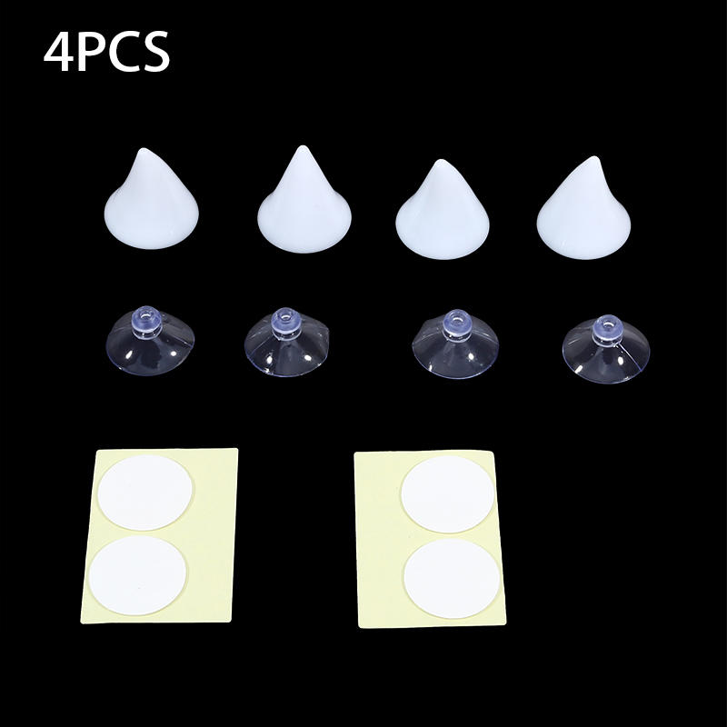 4PCS Motorcycle Helmet Cute Corner Horn Decoration Motocross Full Face Off Road Helmet Decoration Moto Car Accessories