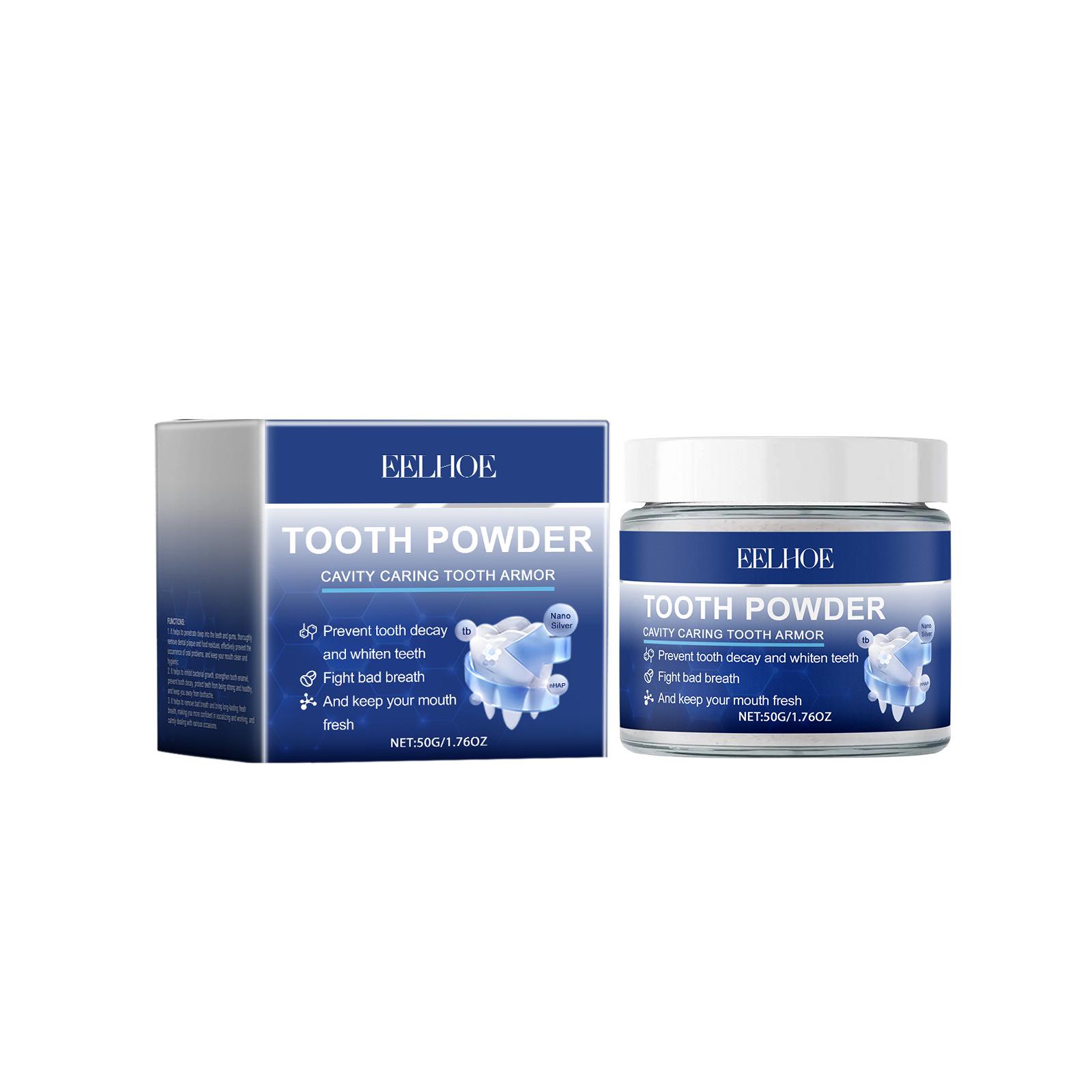 

Зубной порошок Уход за деснами Свежее дыхание ежедневная бережная чистка зубов пятна Желтый порошок 50g